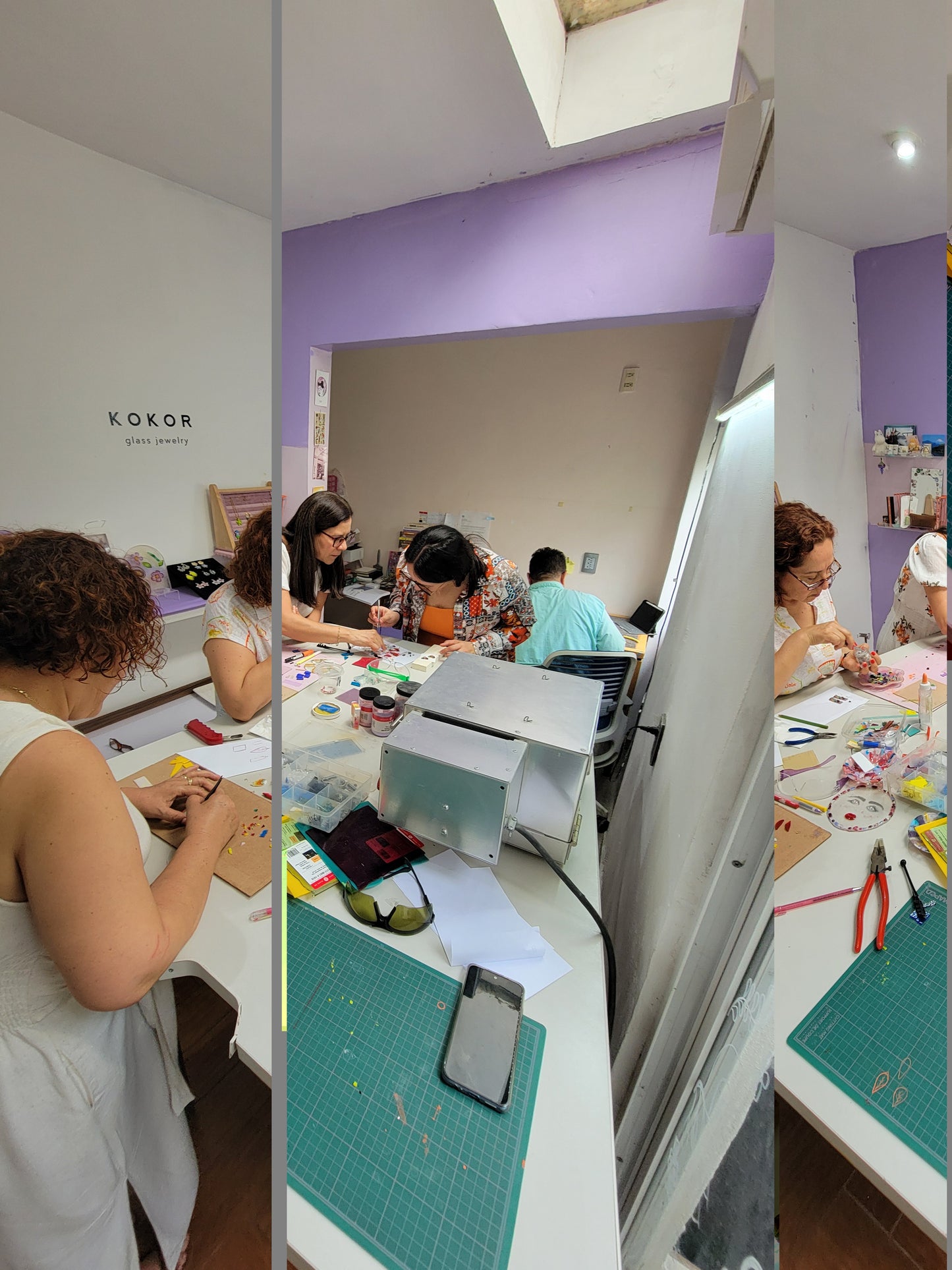 GLASS CLASS: Crea tus propios aretes. Sabado 9 de agosto