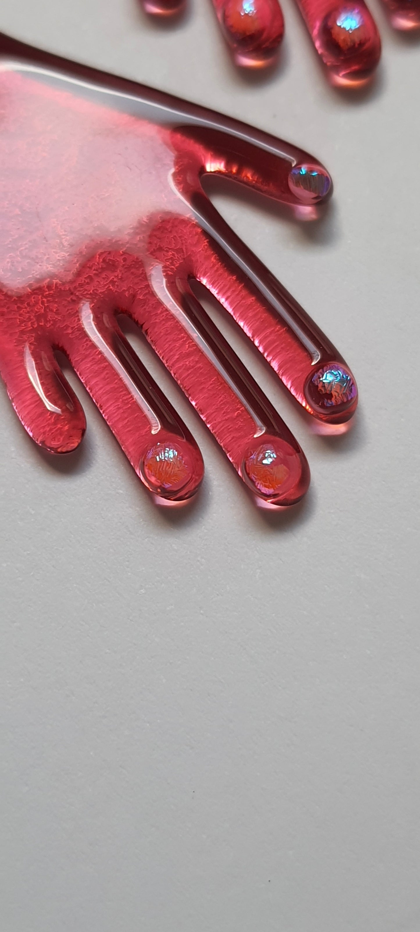 Vibrant Pink Hands