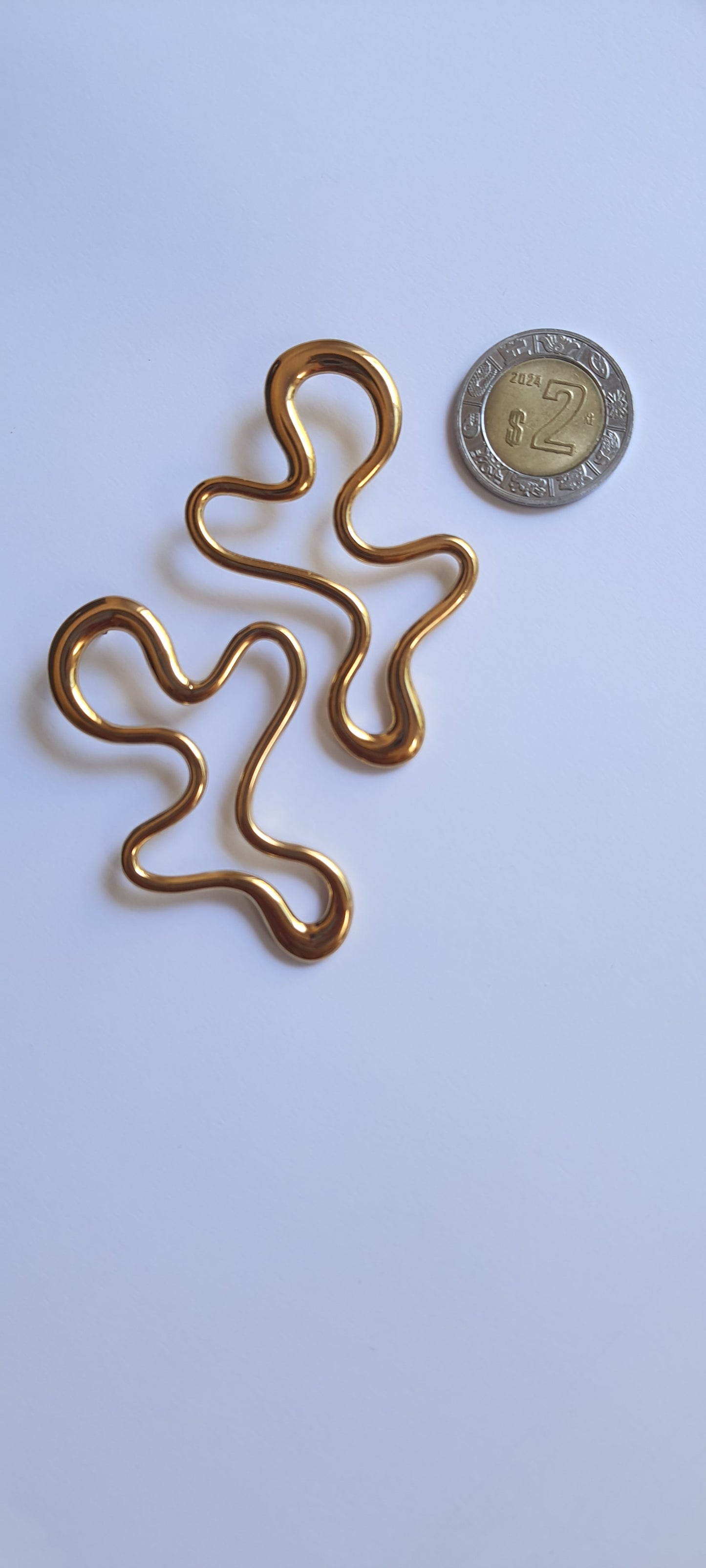 Aretes Metálicos WAvy