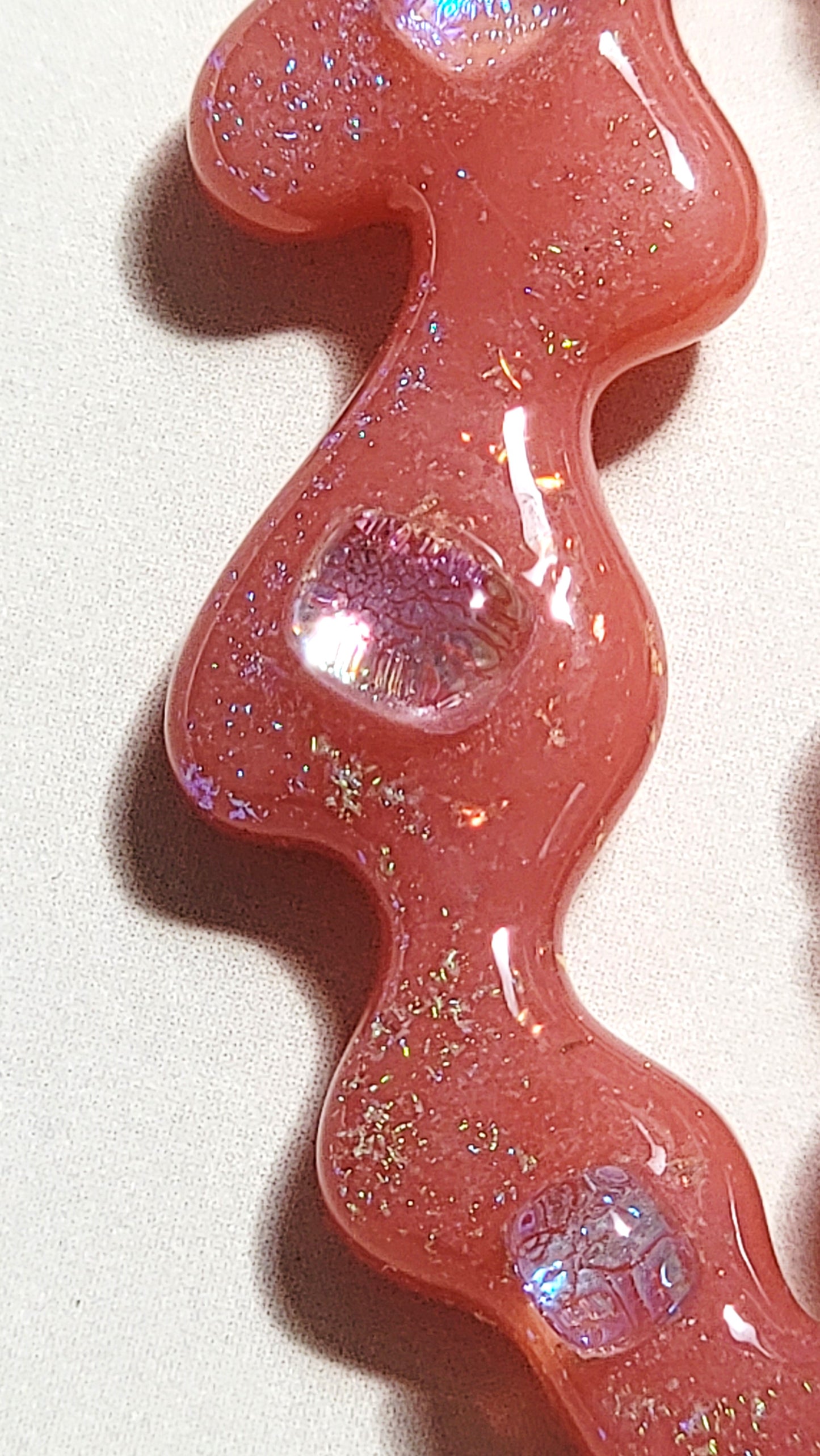 Melted Glitter Kiss