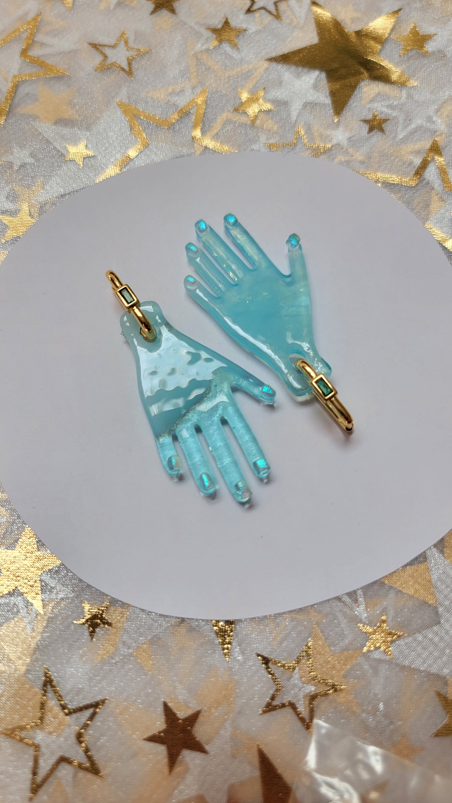 Manitas Uñas Azules