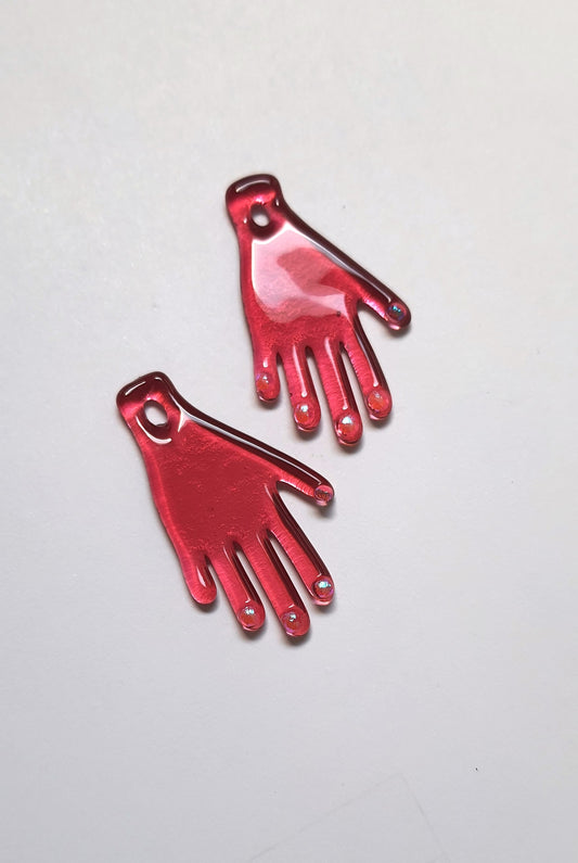 Vibrant Pink Hands