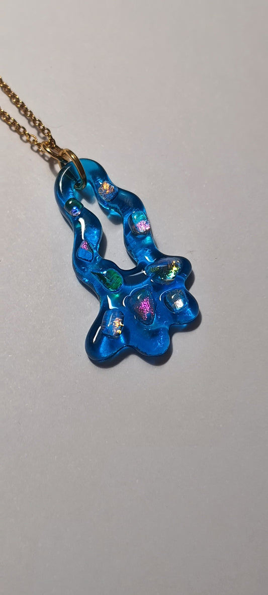 Dije Azul Profundo
