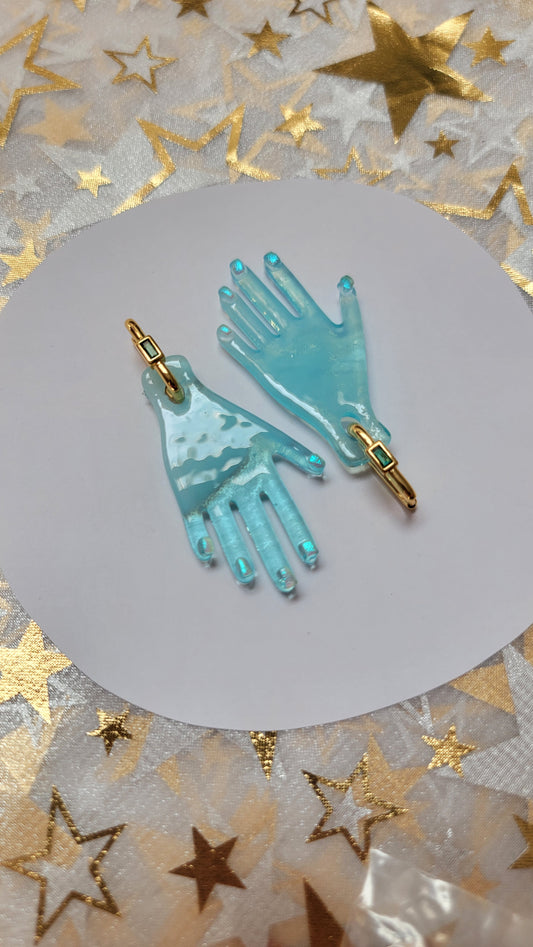 Manitas Uñas Azules